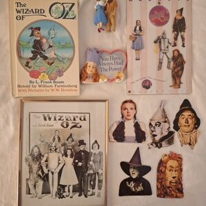 WIZARD OF OZ by L. FRANK BAUM WEEKLY READERS BOOK VINTAGE 1984 + MUCH MORE